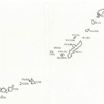 琉球弧の島々・地図
