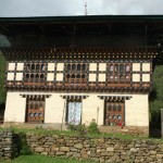 ブータン・民家　パロ